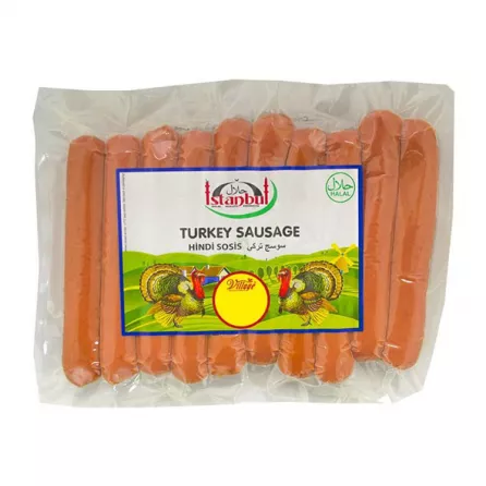 Turkey Sausage Istanbul 400g | halalo.co.uk