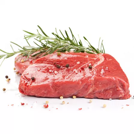 Fresh halal beef topside steak 500g - premium lean cut for roasting and Middle Eastern dishes