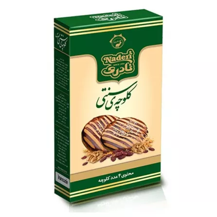 Naderi traditional cookies 4pcs - authentic Persian halal biscuits in assorted flavours