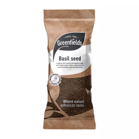 Basil Seeds Greenfields 100g | halalo.co.uk