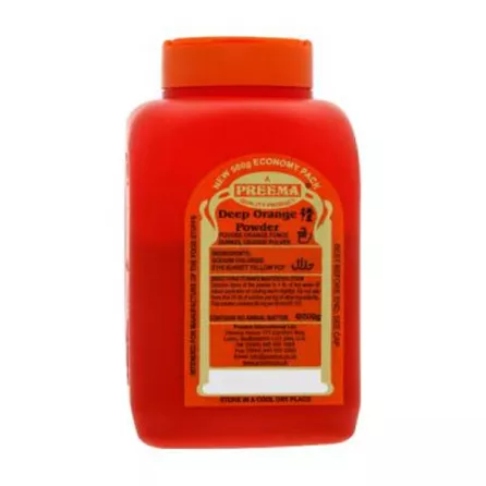 Deep Orange Powder Preema | halalo.co.uk