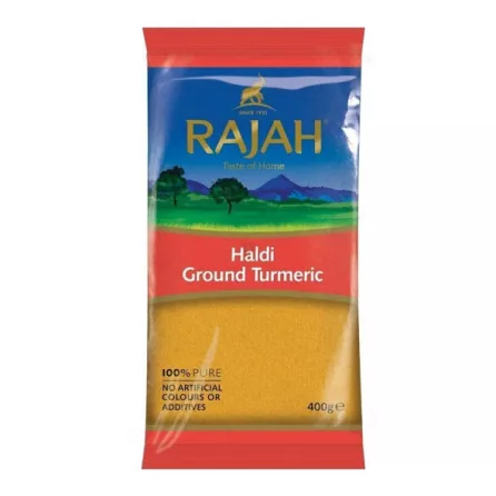 Rajah Haldi Turmeric Ground 400g | halalo.co.uk