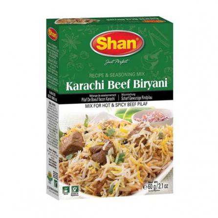 Shan Karachi Beef Biryani 60g| halalo.co.uk