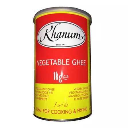 Khanum Vegetable Ghee 1kg | halalo.co.uk