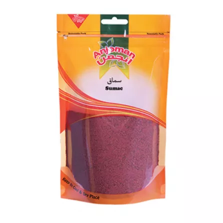Anjoman Sumac: A delicious and tangy spice that is popular in Iranian cuisine. Perfect for adding flavor to salads, grilled meats, and other dishes.