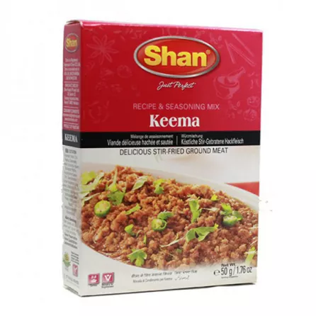 Shan Keema Recipe & Seasoning Mix 50g| halalo.co.uk