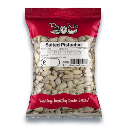 Roy Nut Salted Pistachio 160g | halalo.co.uk