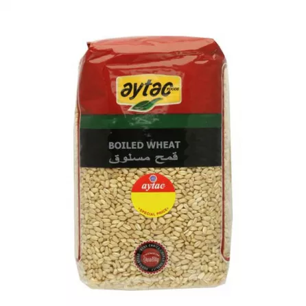 Aytac Boiled Wheat 1kg pack – Halal-certified pre-cooked wheat berries for desserts and salads