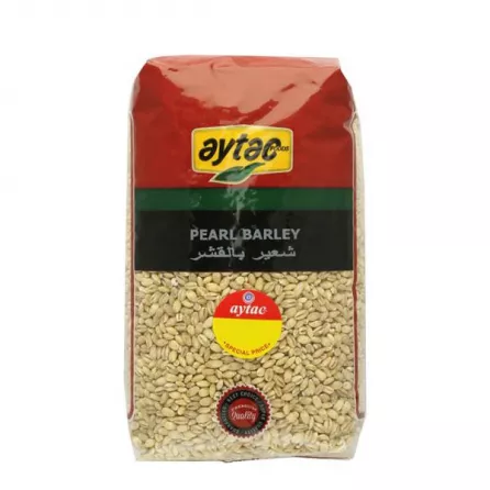 Aytac Pearl Barley 1kg pack – Halal-certified wholegrain for soups and stews