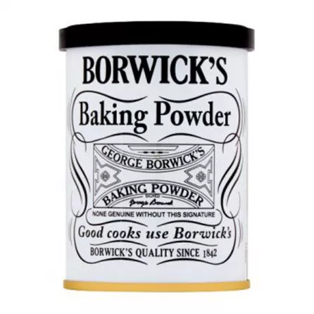 Borwick's Baking Powder 100g – Halal-certified raising agent for cakes and traditional bakes