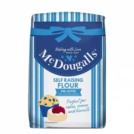 McDougalls Self Raising Flour 1.1kg – Halal-certified flour for easy cakes, scones & quick bakes