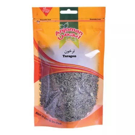 Enhance your dishes with Anjoman Dried Tarragon. This aromatic French herb adds depth of flavor to chicken, fish, vegetarian, and vegan recipes. Perfect for classic Béarnaise sauce or explore new culinary creations.