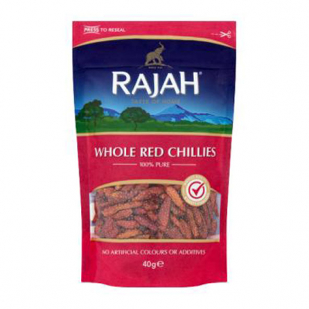 Rajah Whole Red Chilli 40g | halalo.co.uk