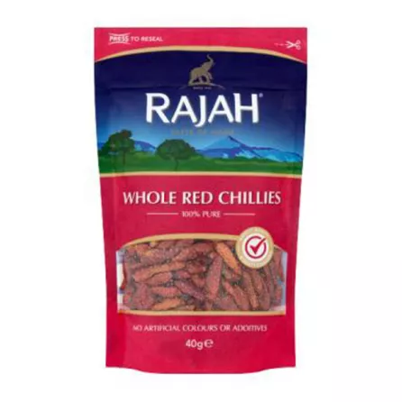 Rajah Whole Red Chilli 40g | halalo.co.uk