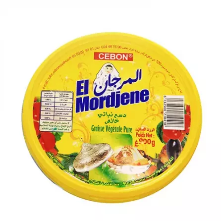 El Mordjene Pure Smen 900g – traditional clarified butter ideal for cooking, baking, and enhancing Middle Eastern dishes. Available at halalo.co.uk and Halalo.
