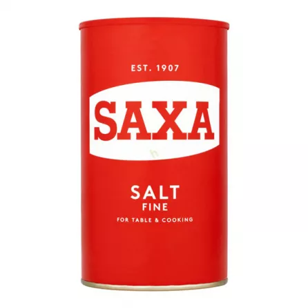 Saxe Fine Salt 750g. A high-quality fine salt for seasoning your dishes. Essential for cooking. Available at halalo.co.uk and Halalo.