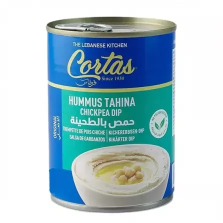 Cortas Hummus Tahina Chickpea Dip 850g | halalo.co.uk
