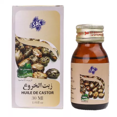 SAC Castor Oil 30ml | halalo.co.uk
