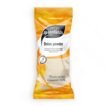 Add a burst of onion flavour to your dishes with Greenfields Onion Powder. This convenient store cupboard ingredient is perfect for soups, stews, marinades, and baking.