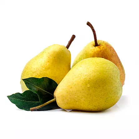 Enjoy the crisp and juicy sweetness of a fresh pear. This versatile fruit is perfect for snacking, adding to salads, or baking into delicious desserts.