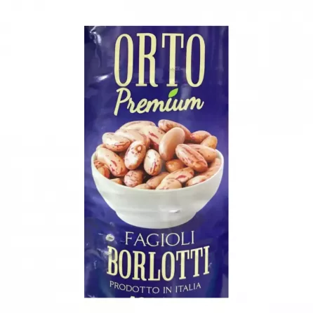 Orto Premium Bolied Borlotti Beans 400g | halalo.co.uk