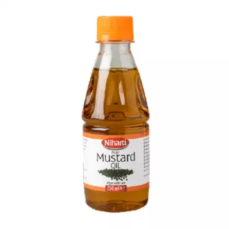 Niharti Pure Mustard Oil 250ml| halalo.co.uk
