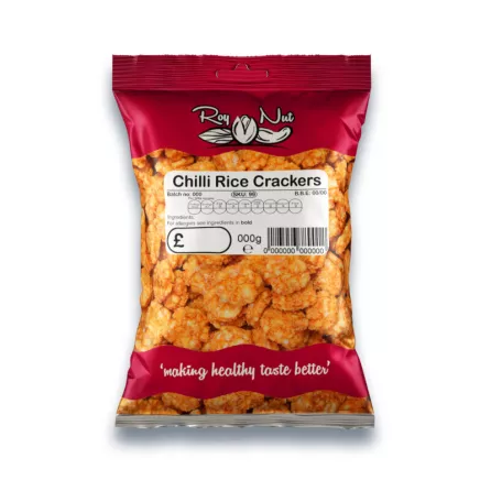 Roy Nut Chilli Rice Crackers 90g| halalo.co.uk