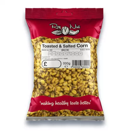 Roy Nut Toasted & Salted Corn 140g| halalo.co.uk