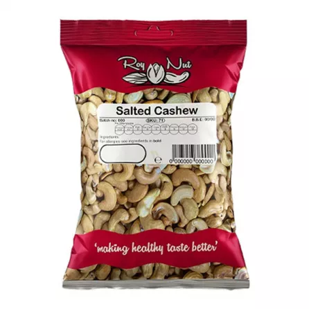 Roy Nut Roasted Salted Cashew 320g | halalo.co.uk
