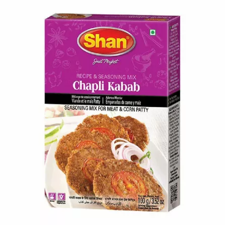 Shan Chapli Kabab Seasoning Mix 100g | halalo.co.uk