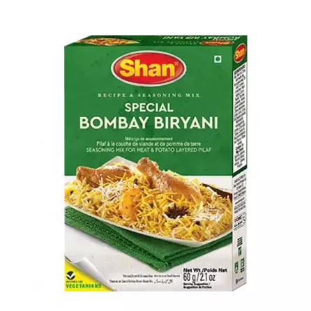 Shan Special Bombay Biryani 60g | halalo.co.uk