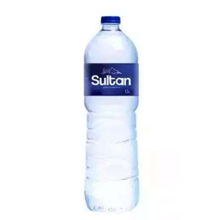 Quench your thirst with Sultan Natural Spring Water, a refreshing and pure source of hydration. Perfect for the whole family. Available at halalo.co.uk and Halalo.