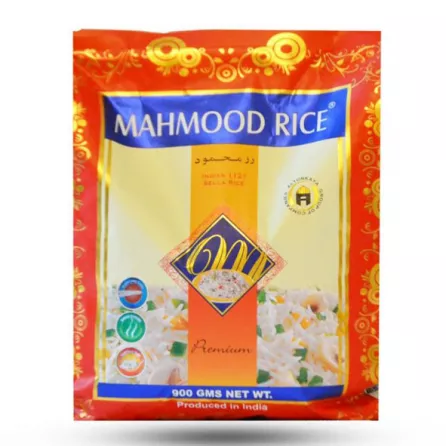 Mahmood Rice Basmati Rice 900g. Fragrant long grain basmati rice for delicious meals. Available at halalo.co.uk and Halalo.