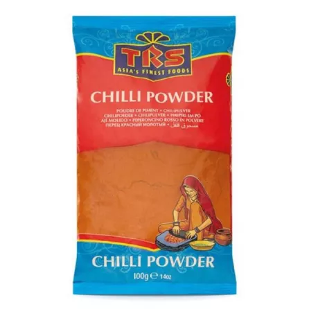 TRS Chilli Powder 100g. Add heat and flavour to your dishes with this chili powder. Available at halalo.co.uk and Halalo.
