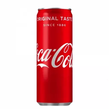 Coca-Cola Original Taste is a delicious and refreshing carbonated soft drink that is perfect for any occasion. Enjoy the classic taste of Coca-Cola in a convenient can , Available at halalo.co.uk and Halalo.