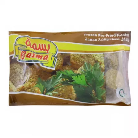Basma Frozen Falafel (Fava Beans) 400g. Delicious frozen falafel made with fava beans. Available at halalo.co.uk and Halalo.