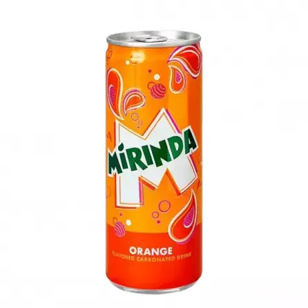 Refresh yourself with the vibrant taste of Mirinda Orange Soft Drink. This fizzy, orange-flavored soda delivers a burst of citrus sweetness in every sip. Available at halalo.co.uk and Halalo.
