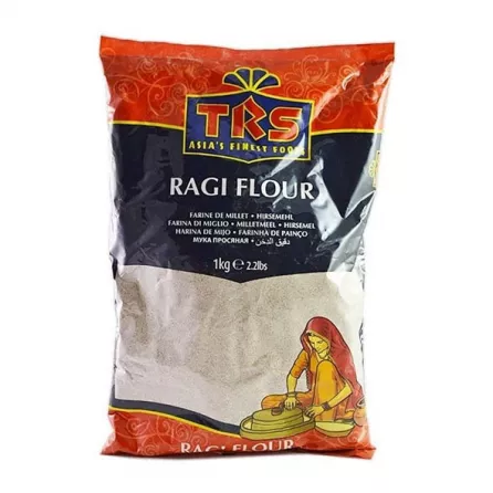 TRS Ragi Flour 1kg. A nutritious and versatile flour for baking and cooking. Available at halalo.co.uk and Halalo.