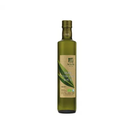 Sellas Organic Extra Virgin Olive Oil 500ml | halalo.co.uk