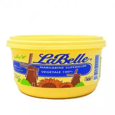 La Belle Margarine Superieure Vegetale 500g - 100% plant-based margarine for cooking and baking. Perfect for all recipes. Available at halalo.co.uk and Halalo.