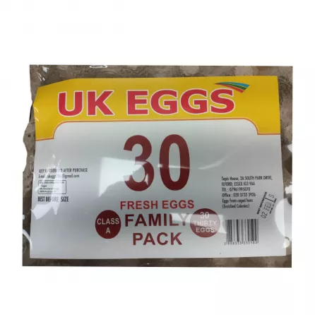 Enjoy fresh and flavourful Western Eggs Brown Eggs, perfect for breakfast, baking, or cooking. Get your 30-pack today! Available at halalo.co.uk and Halalo.