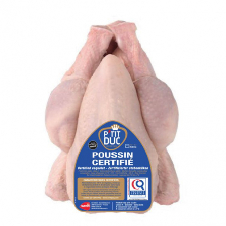 Poussin French Chicken – tender, young whole chicken ideal for roasting or grilling. Fresh and halal, available at halalo.co.uk.