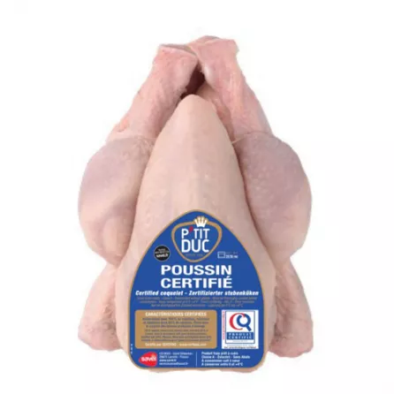 Poussin French Chicken – tender, young whole chicken ideal for roasting or grilling. Fresh and halal, available at halalo.co.uk.
