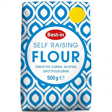 Best In Self Raising Flour 500g – Halal-certified flour with raising agents for easy cakes and pastries