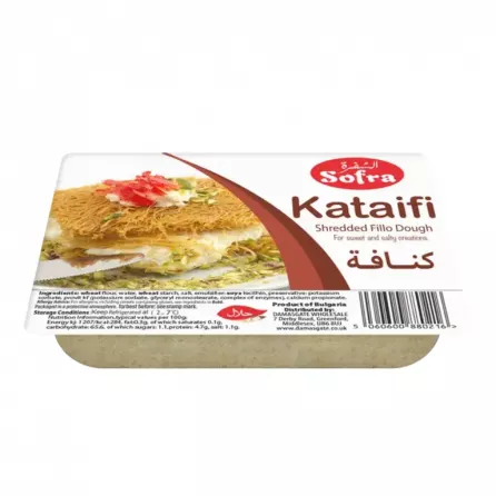 Sofra Kataifi Shredded Fillo Dough Konafa Halal Pastry UK