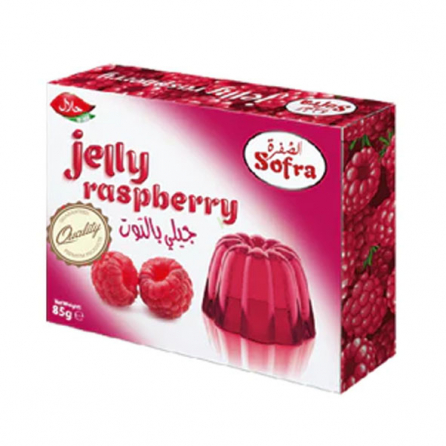 Sofra Rasberry Jelly 85g | halalo.co.uk