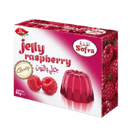 Sofra Rasberry Jelly 85g | halalo.co.uk