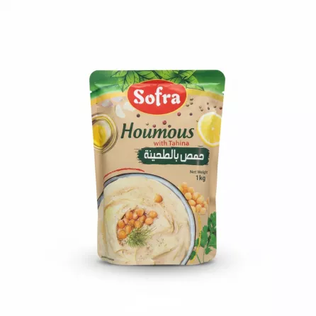 Sofra Houmous with Tahina front packaging