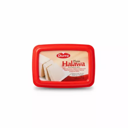 Durra Plain Halawa sweet sesame paste container front view