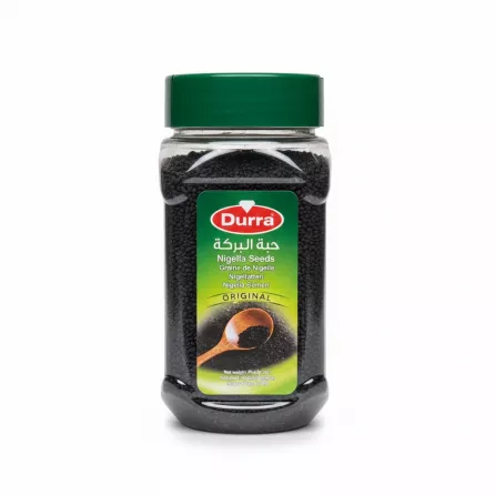 Durra Nigella Seeds jar front label